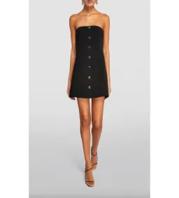 Viktoria and Woods Succession Dress Black Size AU 10  for rent on The Volte - image 1