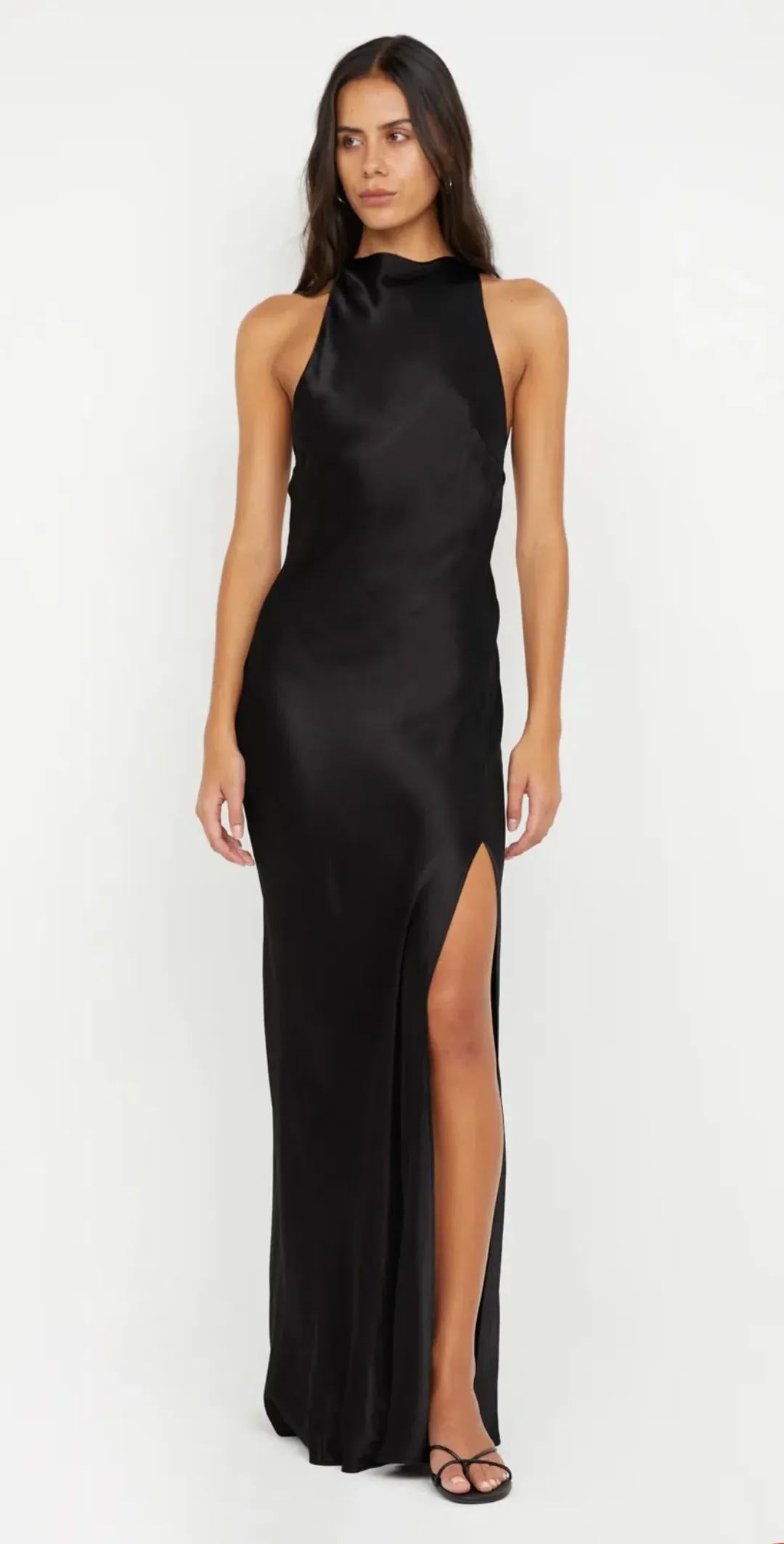 Bec and Bridge Sol Maxi Dress Black Size AU 8 for rent on The Volte - main image
