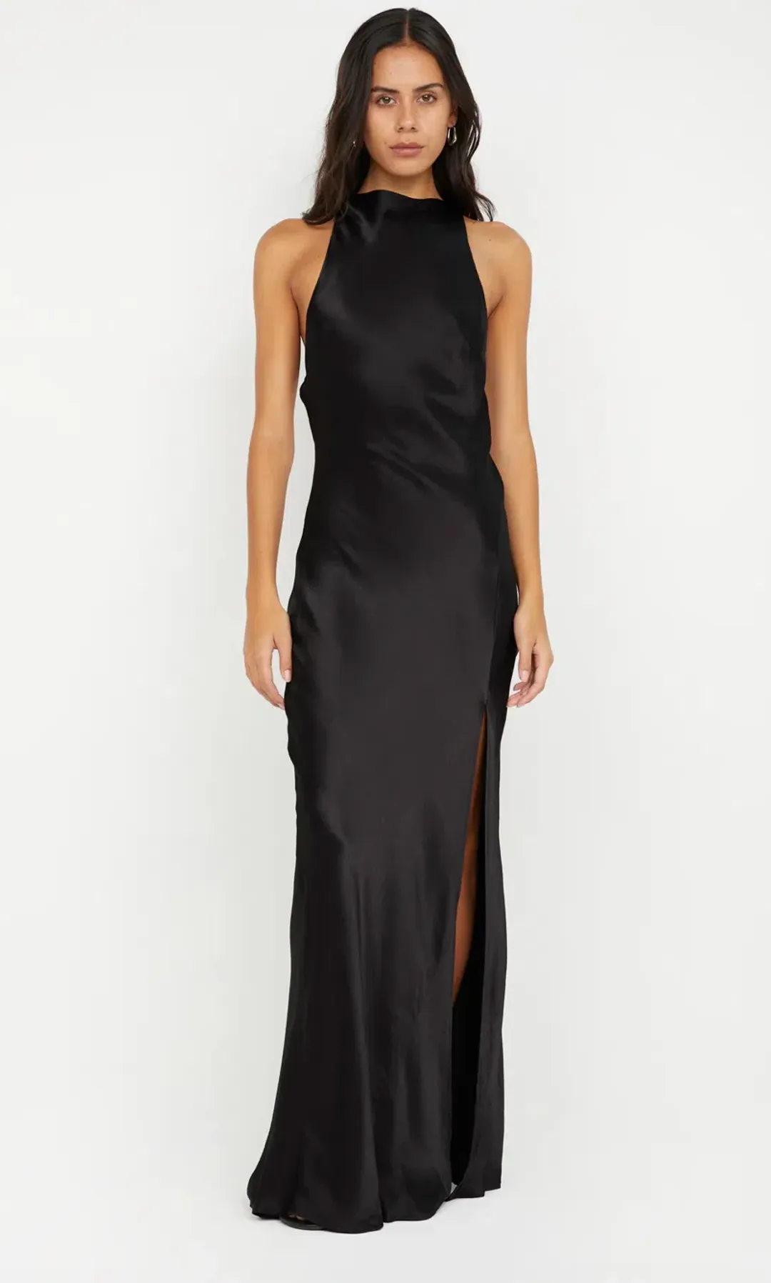 Bec and Bridge Sol Maxi Dress Black Size AU 8 for rent on The Volte - main image