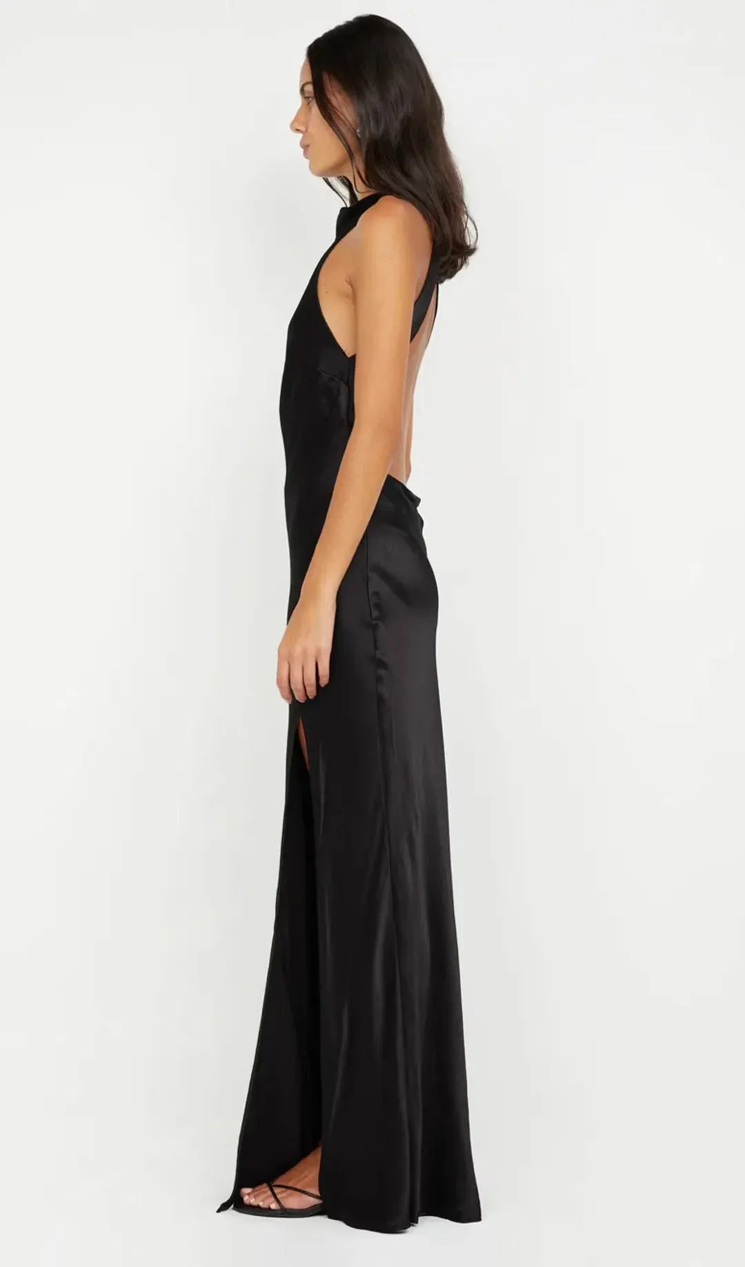 Bec and Bridge Sol Maxi Dress Black Size AU 8 for rent on The Volte - main image