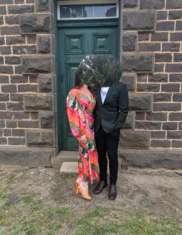 Never Fully Dressed Emmy Midi Dress Multi UK/AU 8 for rent on The Volte - image 5