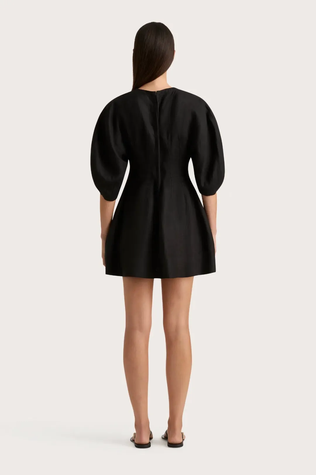 Faithfulll Soleil Mini Dress Black Size 8 for rent on The Volte - main image