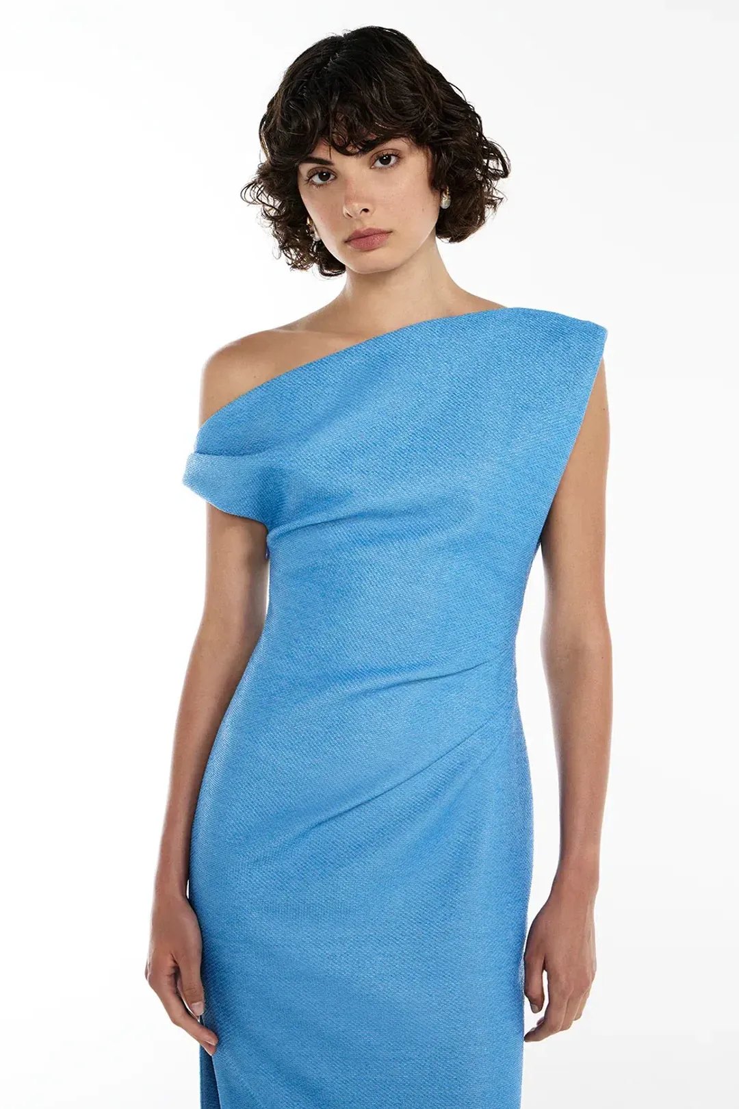 Manning Cartell Inspired Life Midi Dress Blue Size AU 12 for rent on The Volte - main image