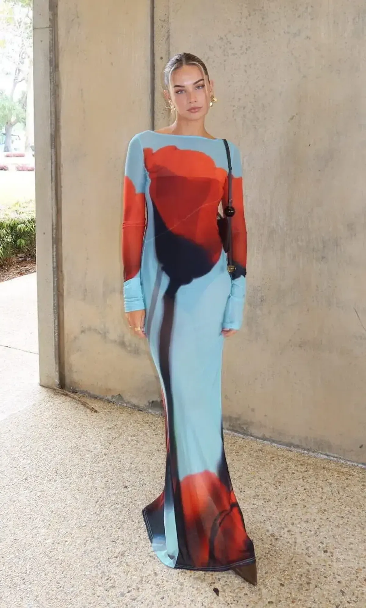 Rat & Boa Santino Maxi Dress- Size S / AU 8 for rent on The Volte - main image