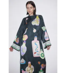 Alemais Royal Midi Dress Print Size AU 14 for rent on The Volte - image 3