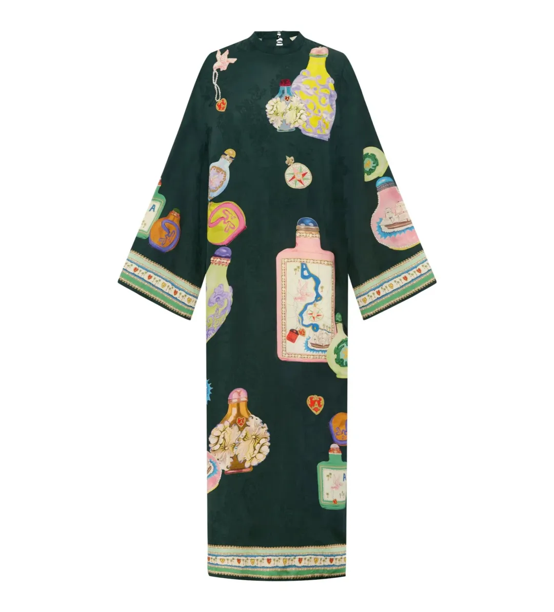 Alemais Royal Midi Dress Print Size AU 14 for rent on The Volte - main image