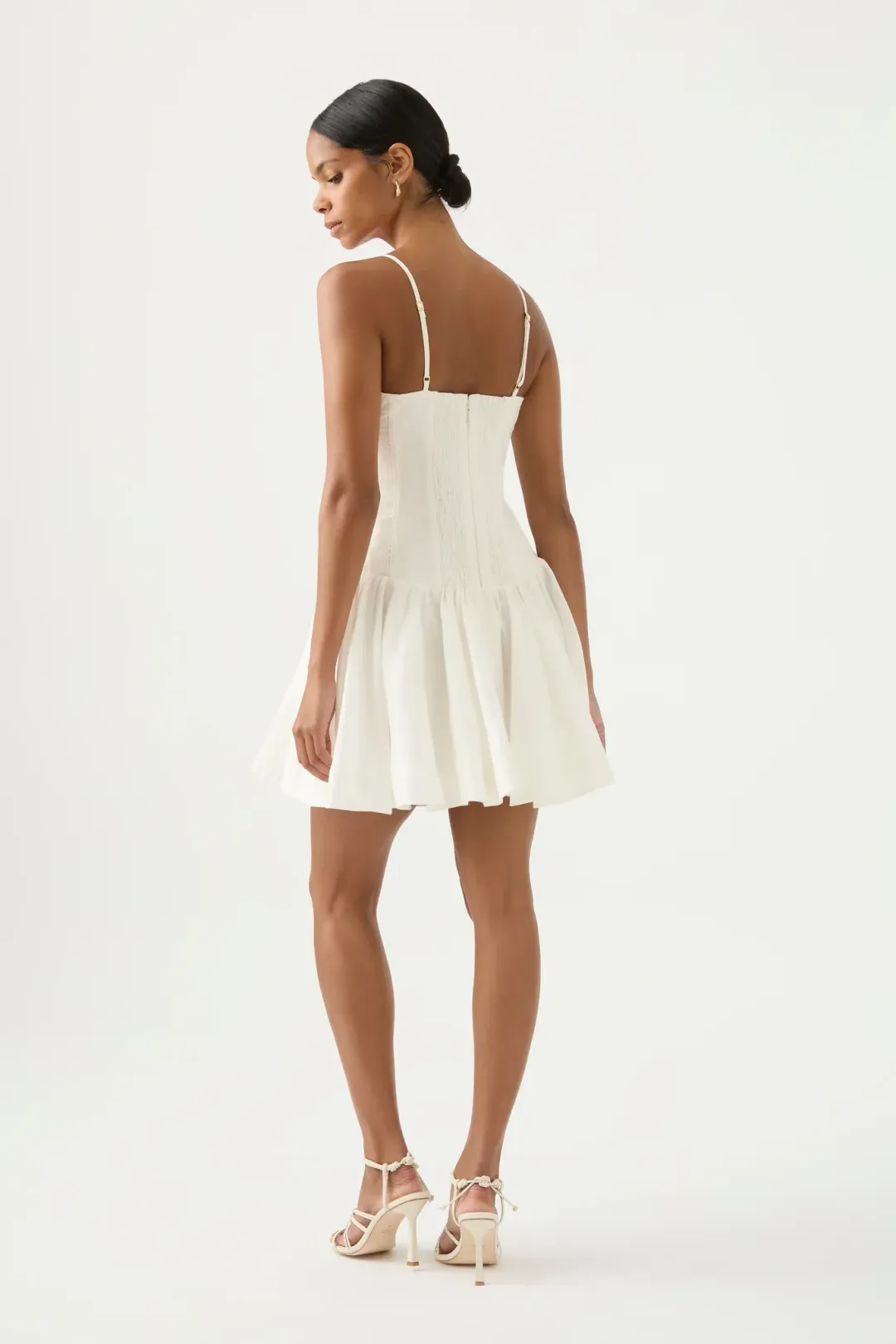 Aje Anastasia Panelled Mini Dress Size 10 for rent on The Volte - main image