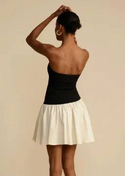 Arcina Ori Celine Mini Dress Black/White Size M / AU 10 for rent on The Volte - image 5