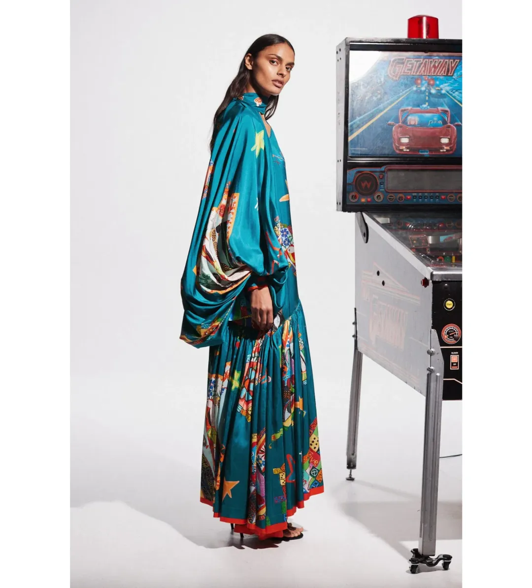 Alemais Rollers Maxi Print Size 6 for rent on The Volte - main image