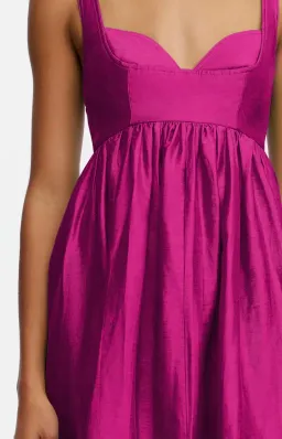 Acler Sandgate Maxi Dress in Plum Size AU 14 for rent on The Volte - image 3