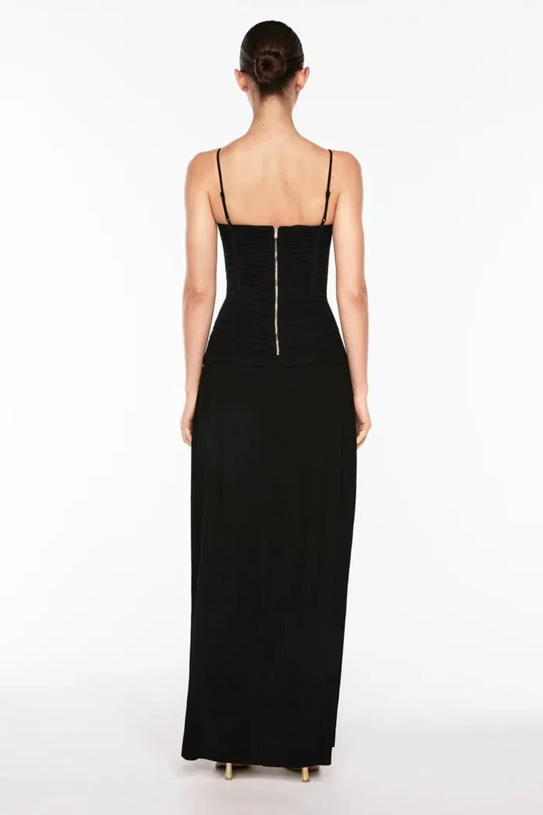 Manning Cartell Double Time Pleat Black Size AU 8  for rent on The Volte - main image