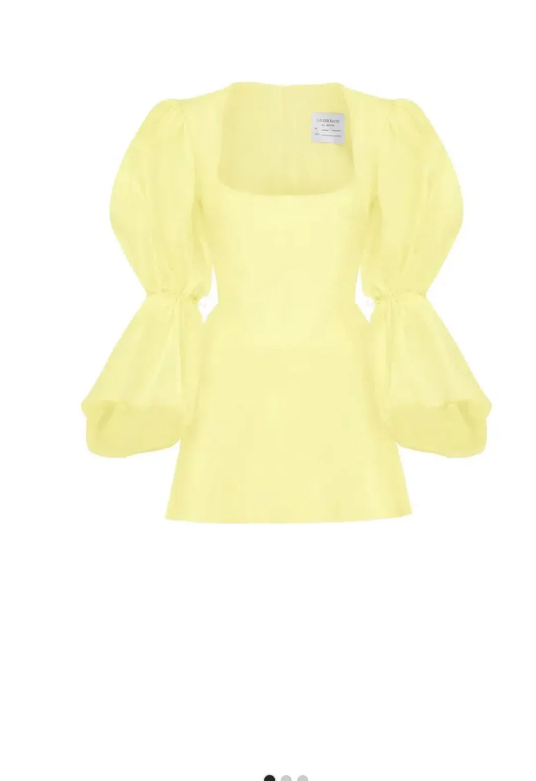 Van Der Kooij Neve Volume Mini Dress Size 10  for rent on The Volte - main image