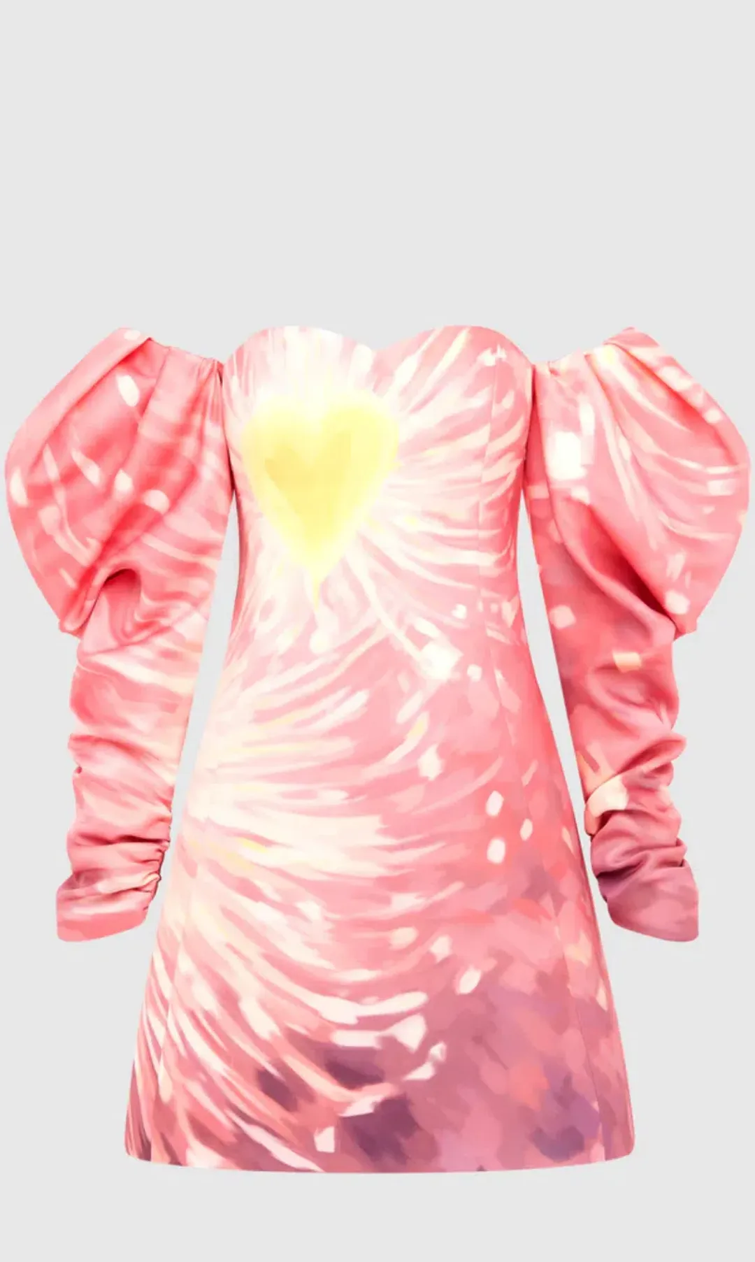 Leo Lin Gemma Off Shoulder Bustier Mini Pink Dress Size AU 10 for rent on The Volte - main image