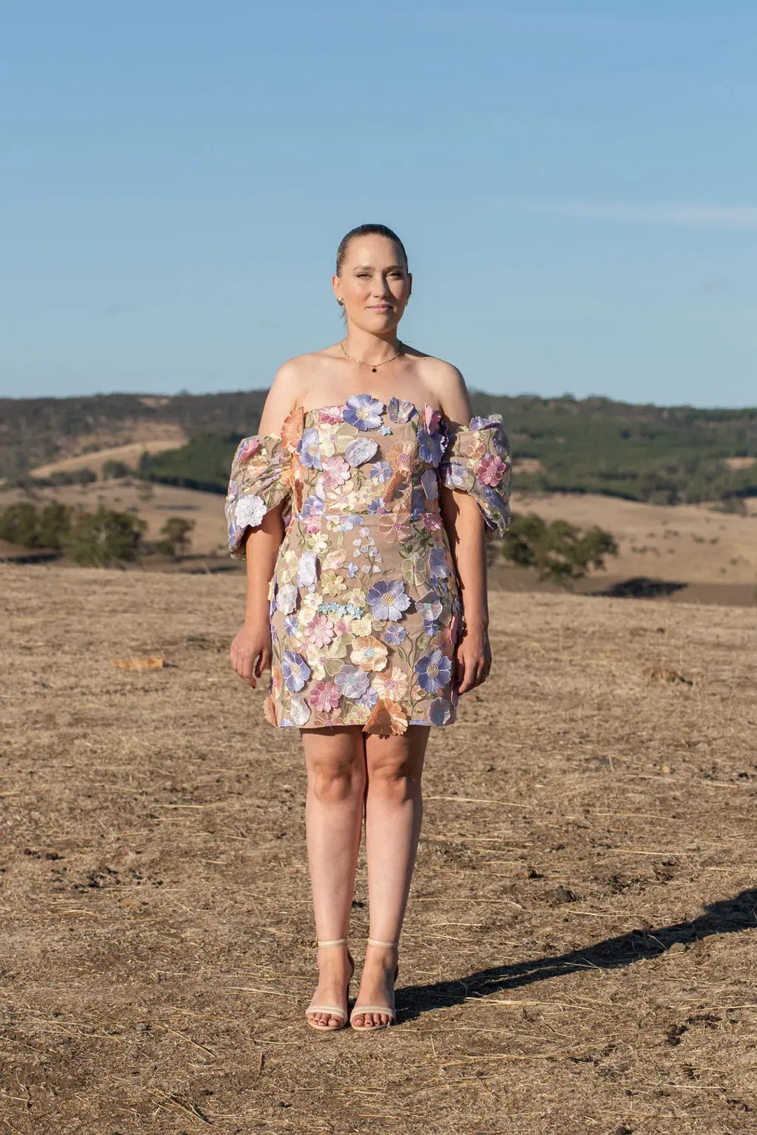 Elliat Perry Embellished Mini Dress in Purple Size L / AU 12 for rent on The Volte - main image