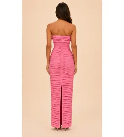 Rachel Gilbert Jensen Gown in Pink Size 1/AU8 for rent on The Volte - image 2