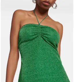 Oseree Lumiere Empire Maxi Dress in Emerald Green Size 10 for rent on The Volte - image 2