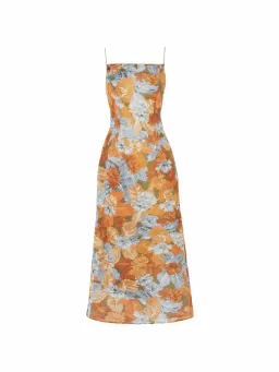 TOJHA Poppy Dress Midi Floral Size AU 14 for rent on The Volte - image 2