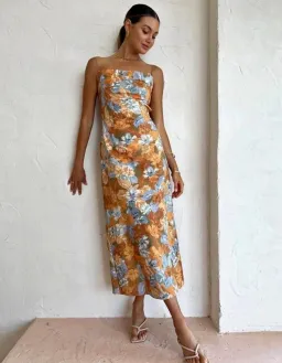 TOJHA Poppy Dress Midi Floral Size AU 14 for rent on The Volte - image 3