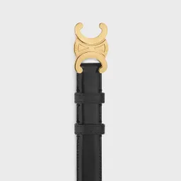 Celine Triomphe Belt Medium Black Size AU 10 for rent on The Volte - image 3