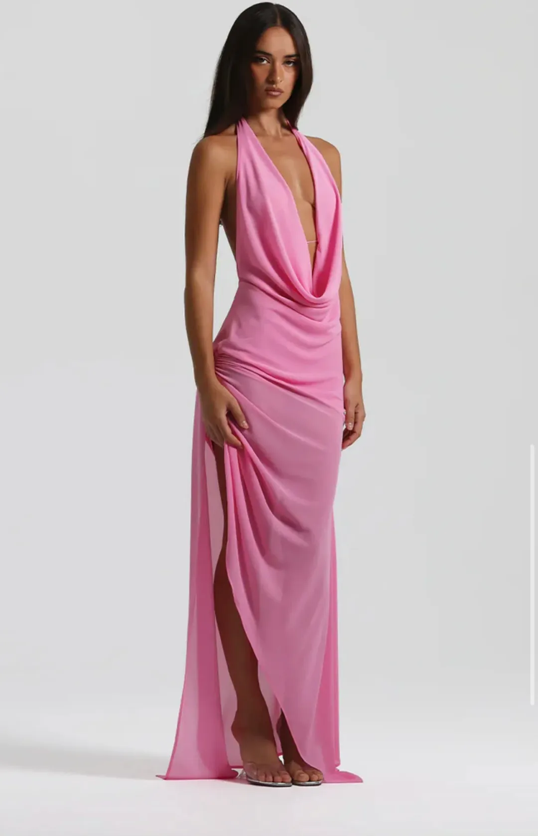 Natalie Rolt Anastasia Mini Pink Size 10 for rent on The Volte - main image
