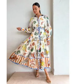 Alemais Theo ShirtDress Multi Size 10 for rent on The Volte - image 6