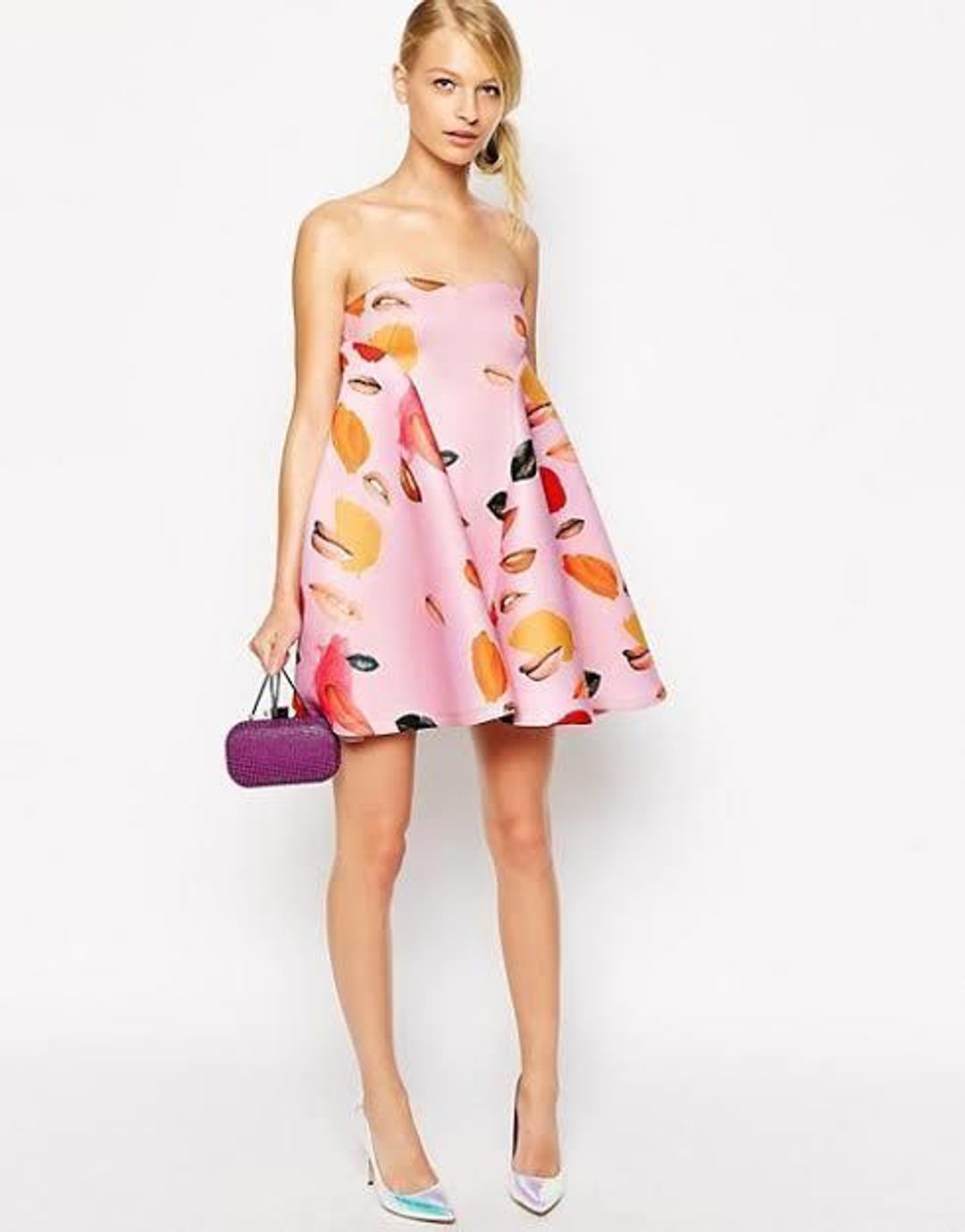 Alice McCall - Sweetheart Dress - Lips - 8 for rent on The Volte - main image