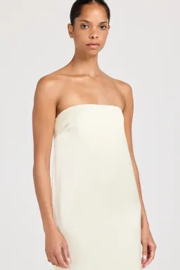 Henne Amaya Dress in Cream Size 6  for rent on The Volte - image 2