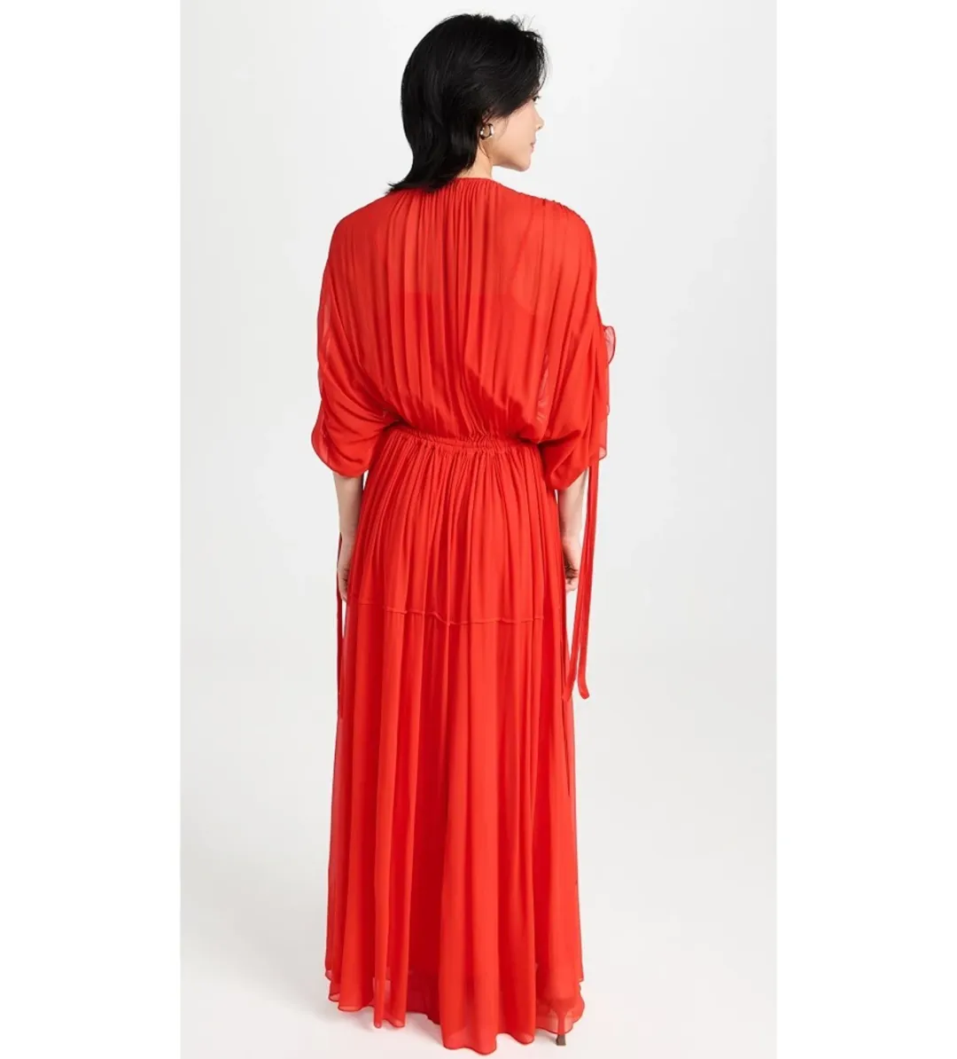 Lee Mathews Ines Dress Raspberry Size 10/M for rent on The Volte - main image