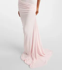 Entire Studios Pillar Maxi Dress Gown Pink Size 8 for rent on The Volte - image 3