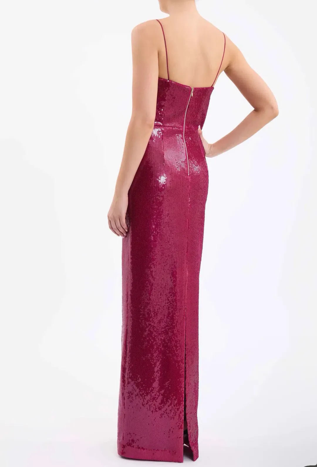 Rebecca Vallance Courtney Gown Magenta Maxi Size AU 4  for rent on The Volte - main image
