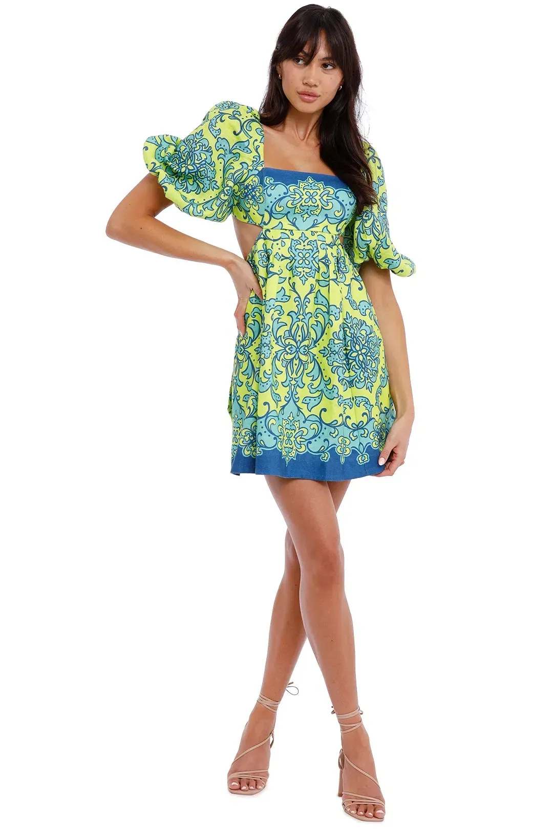 Zimmermann Nina Cut Out Dress Size 8 for rent on The Volte - main image