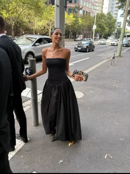 Aje Violette Bubble Hem Maxi Dress Size 8 for rent on The Volte - image 1