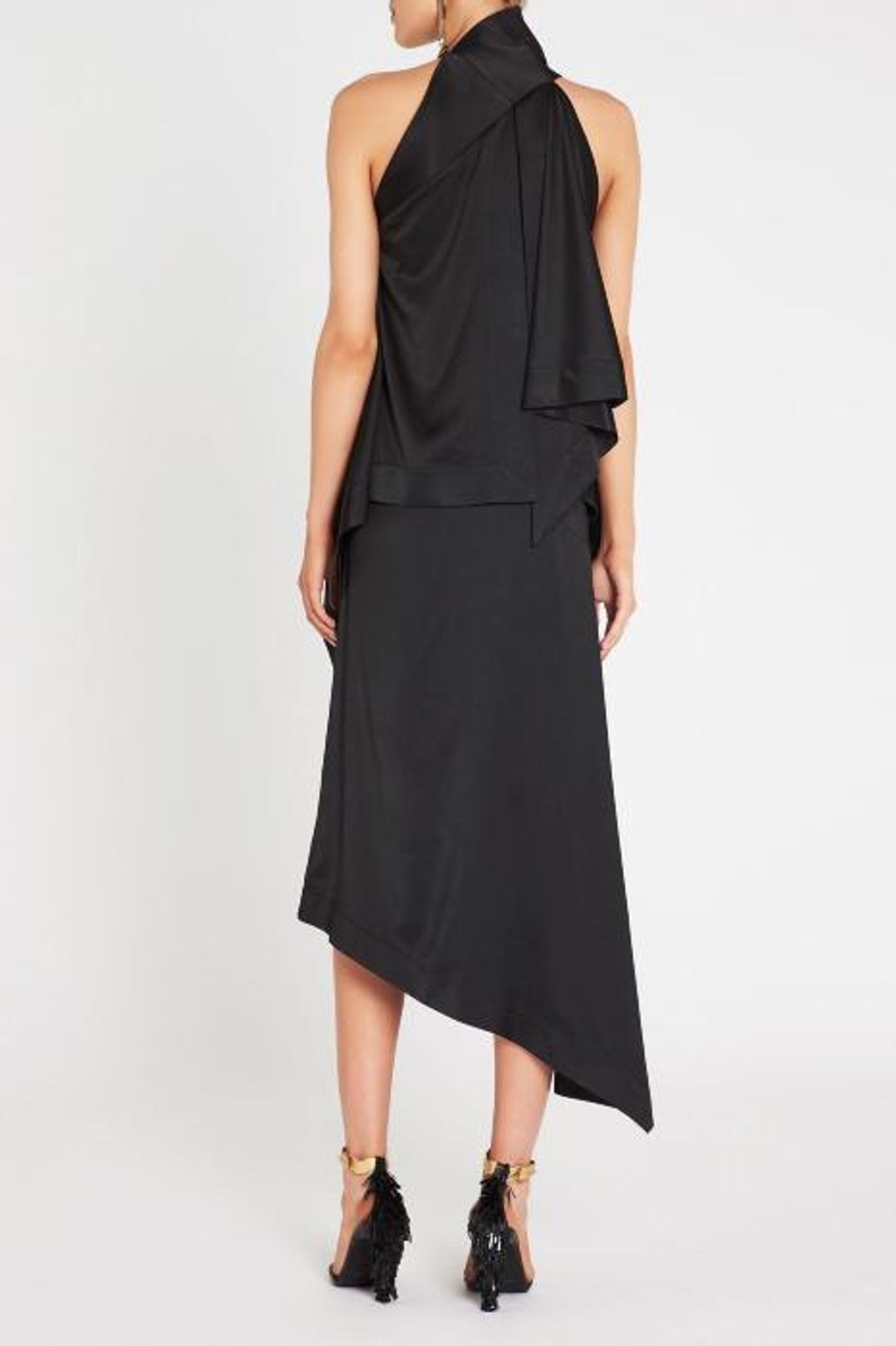 Sass & Bide Block Party Dress (Black) size 8 for rent on The Volte - main image