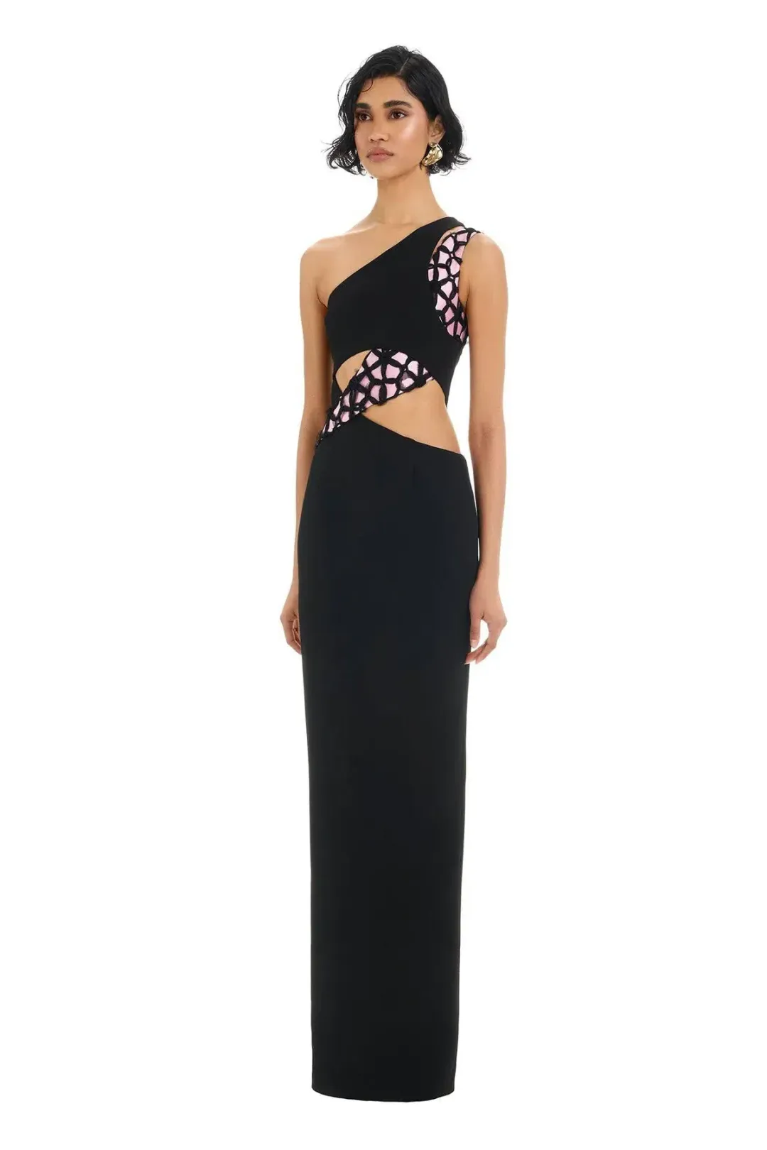 Eliya The Label Shay Gown Black Size 6 for rent on The Volte - main image