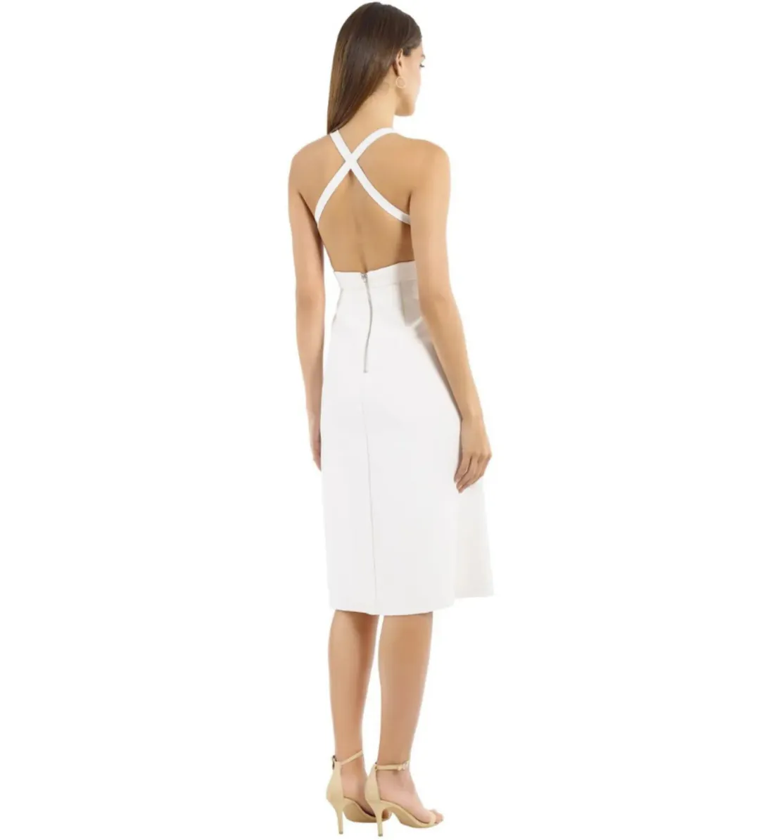 Yeojin Bae  Lilian Dress White Size 10  for rent on The Volte - main image