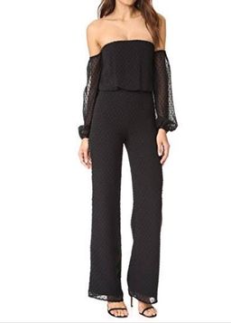 MISHA Whitney Pantsuit Black Size 6 for rent on The Volte - image 1