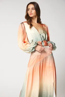 Elliatt troposphere maxi dress for rent on The Volte - image 1