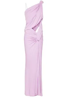 Christopher Esber Twisted Lever Maxi Dress Pink Size 8 for rent on The Volte - image 5