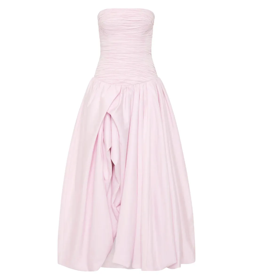 Aje Violette Bubble Hem Maxi Dress Pastel Pink AU 10 for rent on The Volte - main image