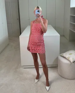 Bernadette Kitty Mini Dress for rent on The Volte - image 1
