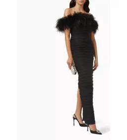Rachel Gilbert Zion Dress Black Size 6 for rent on The Volte - image 2