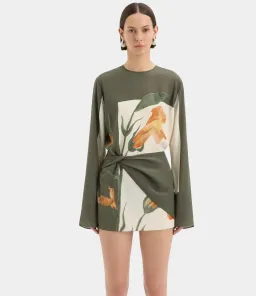 Sir The Label Constance Mini Dress Print Size 12 for rent on The Volte - image 2