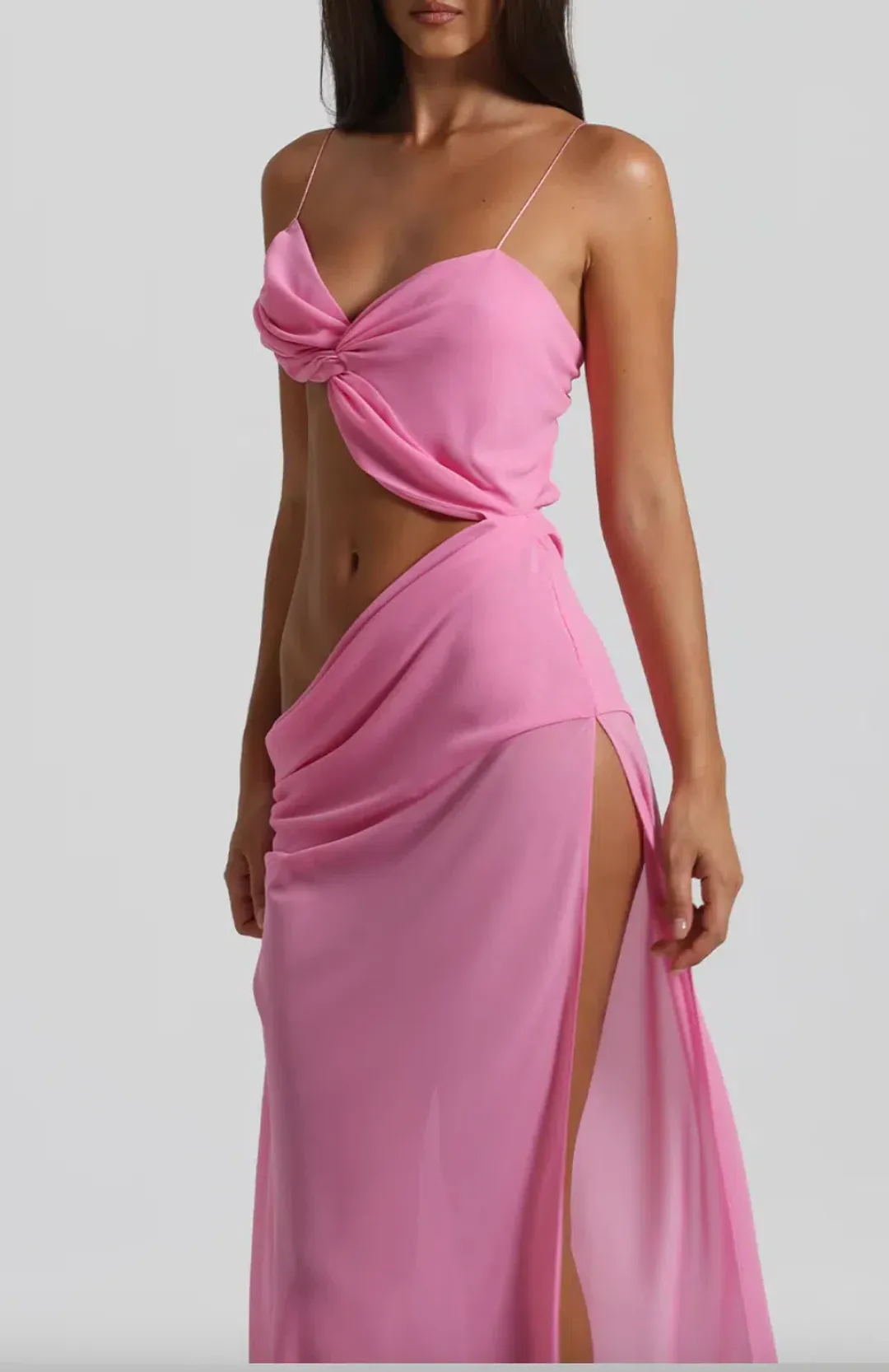 Natalie Rolt Dahlia Dress in Pink Size 8 for rent on The Volte - main image