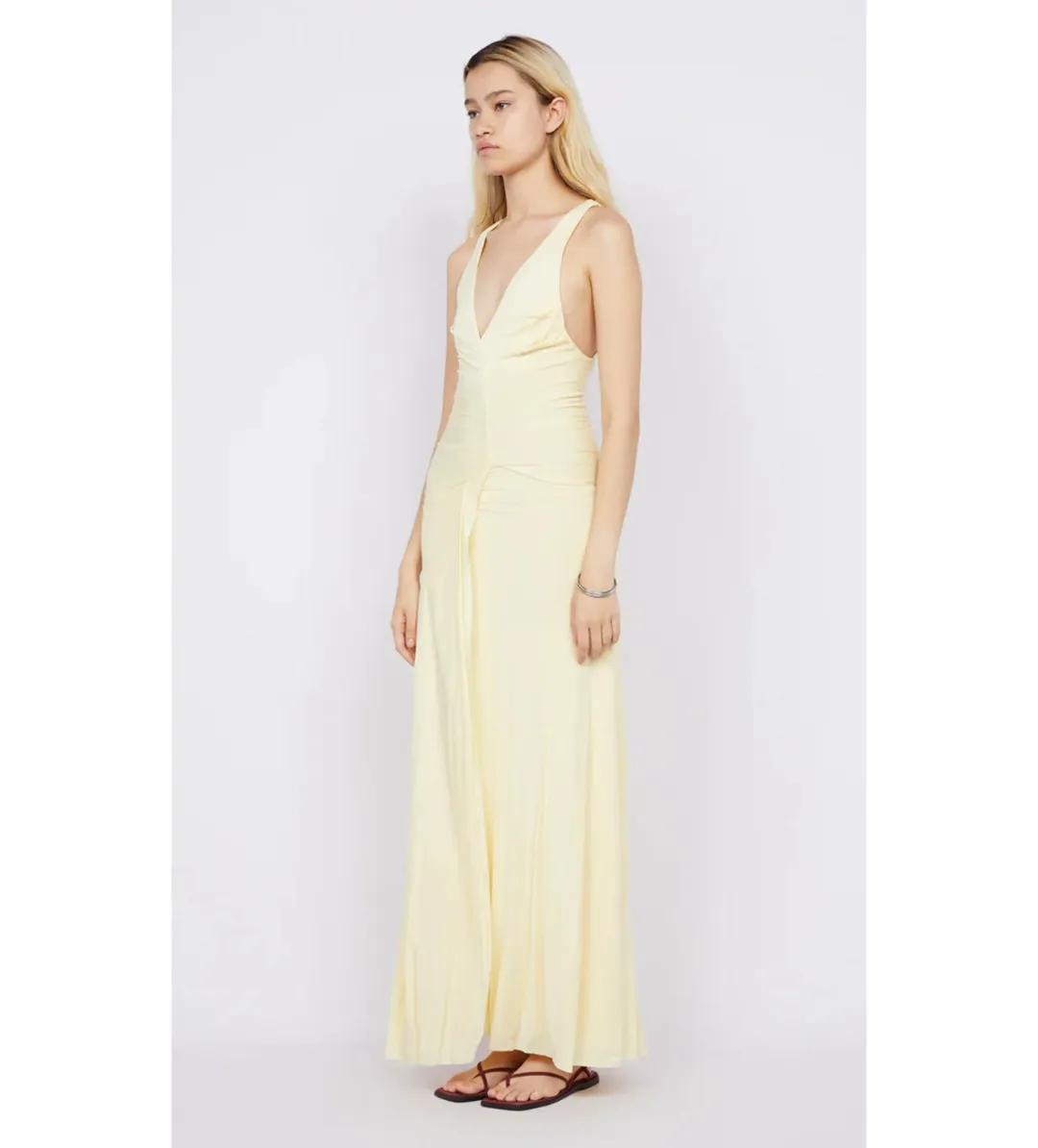 Bec & Bridge Greta Gown Butter Size AU 8 for rent on The Volte - main image
