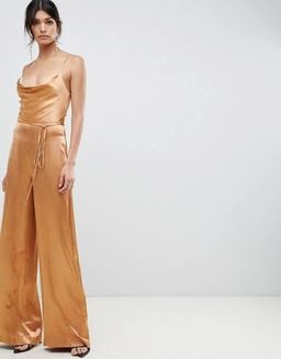 Bec & Bridge Feel the Heat Jumpsuit Cinnamon Size 6 for rent on The Volte - image 4