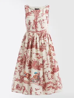 Max Mara Trophy Day Dress Print Size 8 for rent on The Volte - image 6
