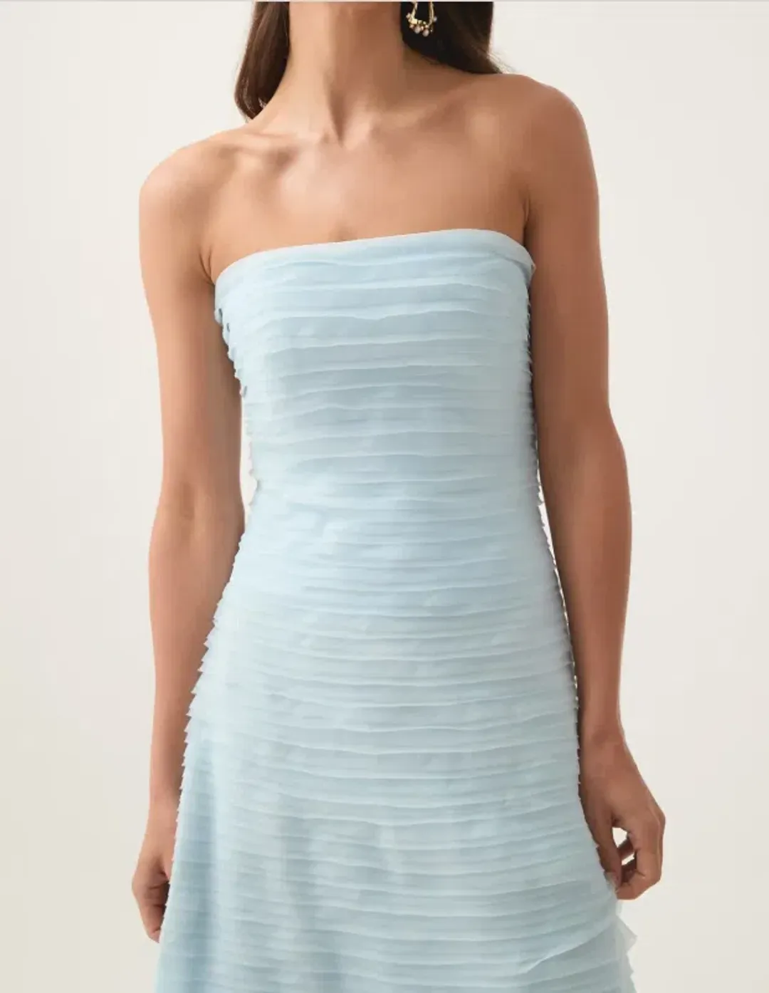 Aje Soundscape Maxi Dress Seabreeze Size L/AU 12 for rent on The Volte - main image