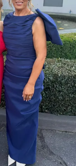 Rachel Gilbert Zora Gown Navy Size3 / Aus 12 for rent on The Volte - image 6