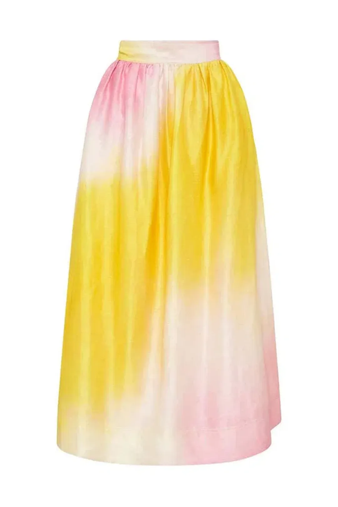 Aje Cloud Burst Cropped Blouse and Skirt Set in Pink Size AU 6 for rent on The Volte - main image