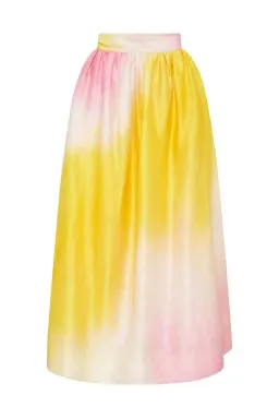 Aje Cloud Burst Cropped Blouse and Skirt Set in Pink Size AU 6 for rent on The Volte - image 3